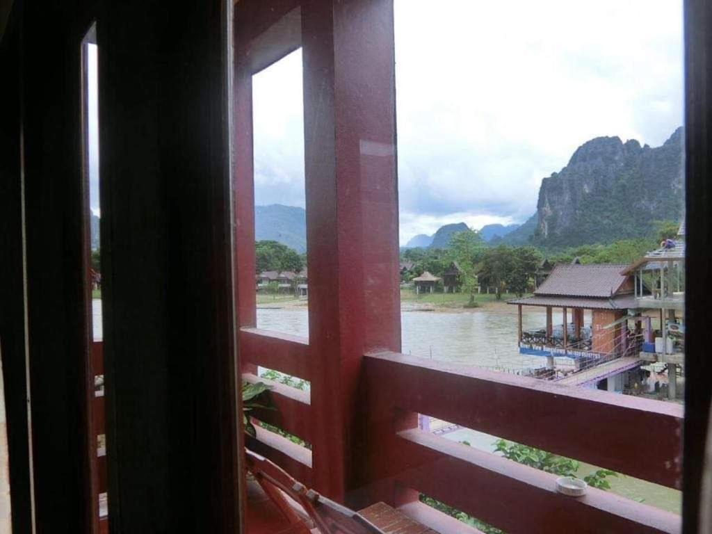 Vang Vieng Mountain View Hotel Esterno foto