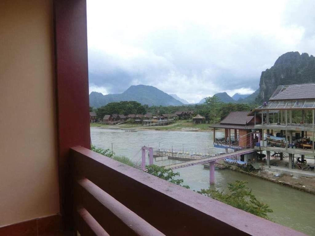 Vang Vieng Mountain View Hotel Esterno foto